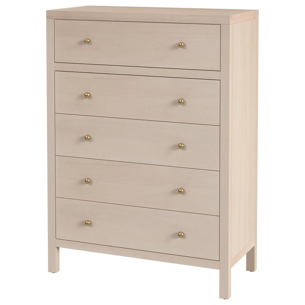 Butler Specialty Company Nora 5-Drawer Tall Dresser in Antique Taupe, , large