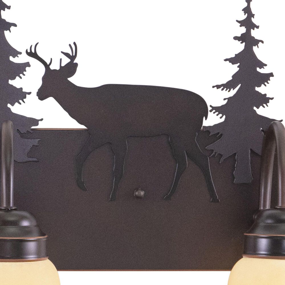 Vaxcel Bryce 3-Light Bathroom Vanity in Burnished Bronze, , large