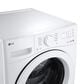 LG 4.5 Cu. Ft. Smart Front Load Washer in White, , large
