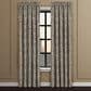 J. Queen New York Maren 100" x 84" Window Panel Pair in Antique Gold, Beige and Chocolate, , large