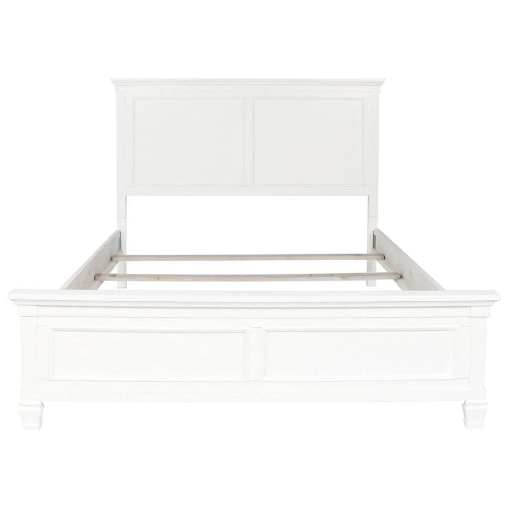 New Heritage Design Tamarack Twin Panel Bed in White, , large