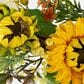 Timberlake 22" Sunflower Wreath in Yellow, Green and White, , large