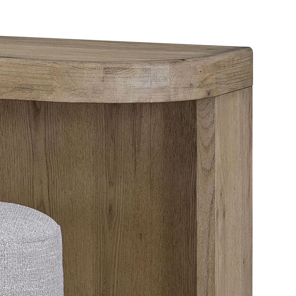 Sterling Timber Pagosa Entertainment Console Table with Stools in Knotty Oak, , large