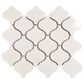 Emser Influence White 10" x 11" Porcelain Mosaic Sheet, , large
