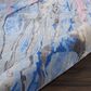 Nourison Prismatic PRS11 3"9" x 5"9" Silver, Purple and Blue Area Rug, , large