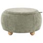 Lumisource Tray Storage Pouf with Leg in Green, , large
