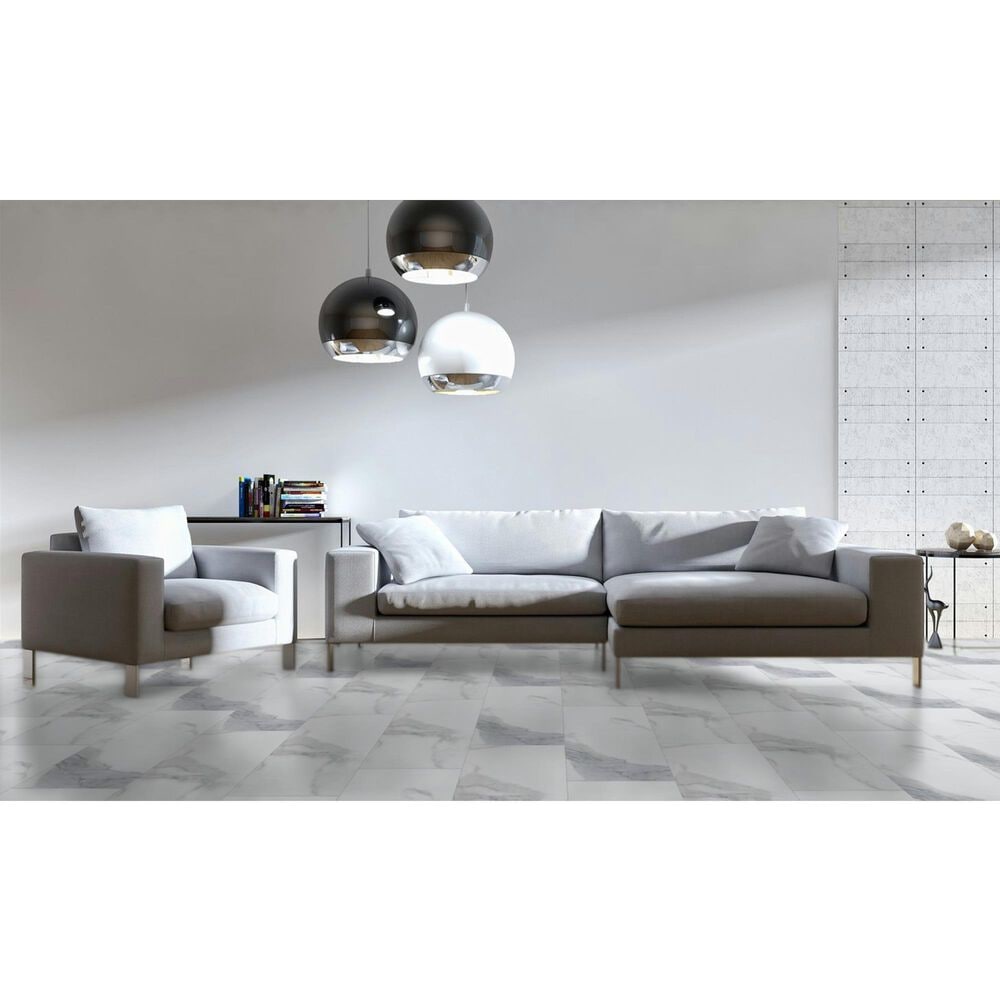 Mullican Flooring Axis Pro 12 Carri Marble 12" x 24" Luxury Vinyl Tile, , large