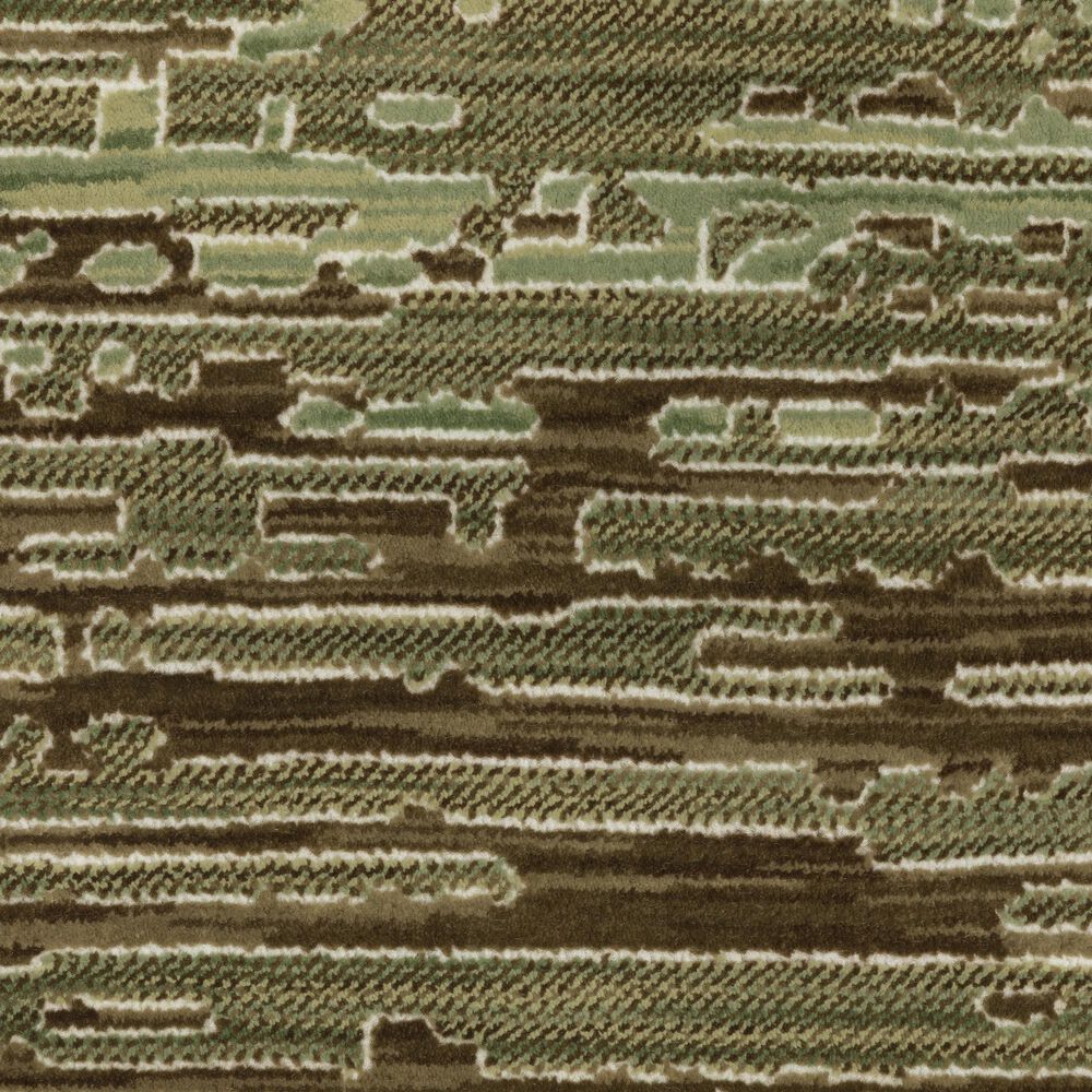 Oriental Weavers Reed 2&#39;3&quot; x 7&#39;6&quot; Beige and Green Runner, , large