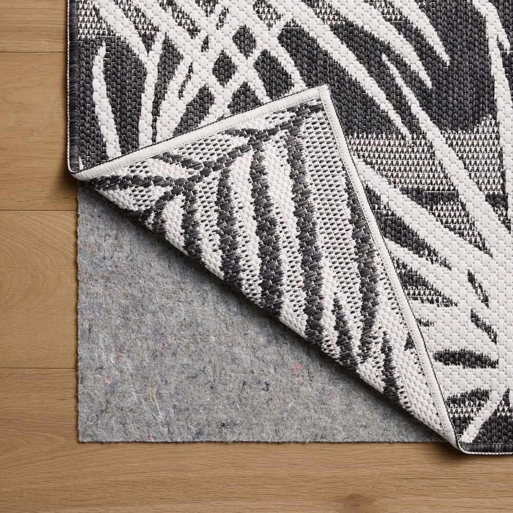 Loloi Easton Ivory and Onyx 4&#39; x 6&#39; Indoor/Outdoor Area Rug, , large