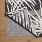 Loloi Easton Ivory and Onyx 4" x 6" Indoor/Outdoor Area Rug, , large