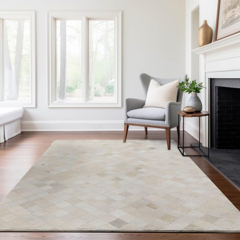 Dalyn Rug Company Bozeman BM2 Linen 9&#39; x 12&#39; Area Rug, , large