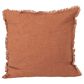Teak Interiors Daily Routines 20" x 20" Throw Pillow in Rust, , large