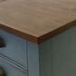 Wycliff Bay HALF PEDASTAL L-DESK, , large