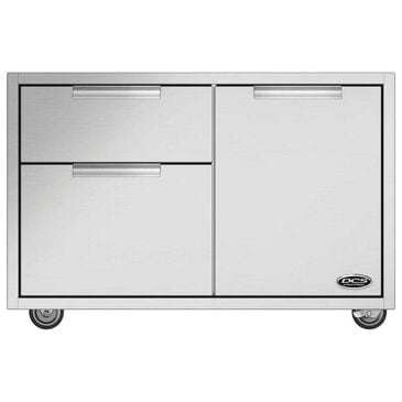 DCS 48" Series 9 Pro Grill Cart in Brushed Stainless Steel, , large