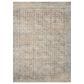 Angela Rose Blake 9" x 13" Beige and Denim Area Rug, , large
