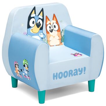 Delta Children Bluey Upholstered Toddler Chair in Blue, , large