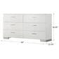 Pacific Landing Felicity Dresser in High Glossy White, , large