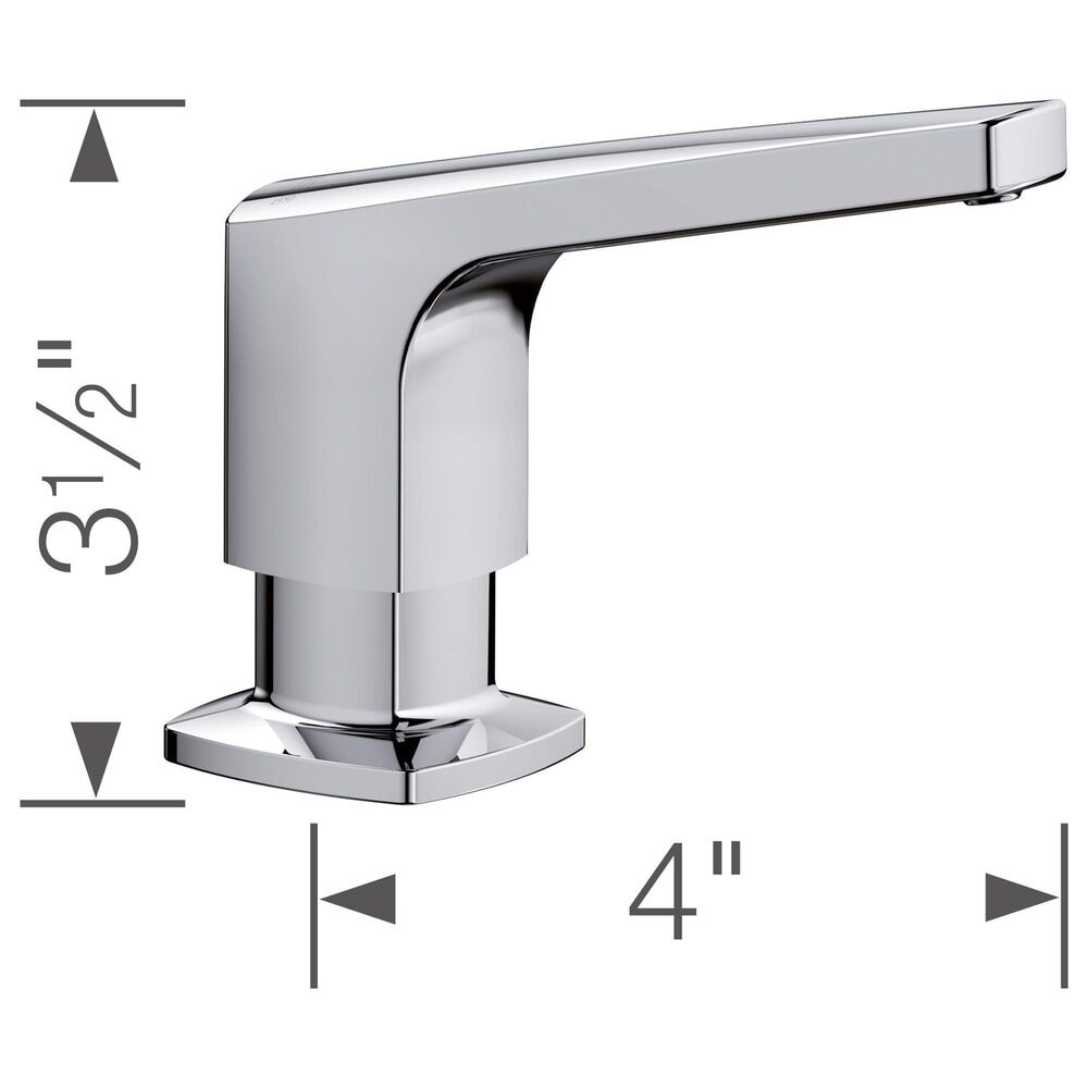 Blanco Rivana Soap Dispenser in Chrome, , large