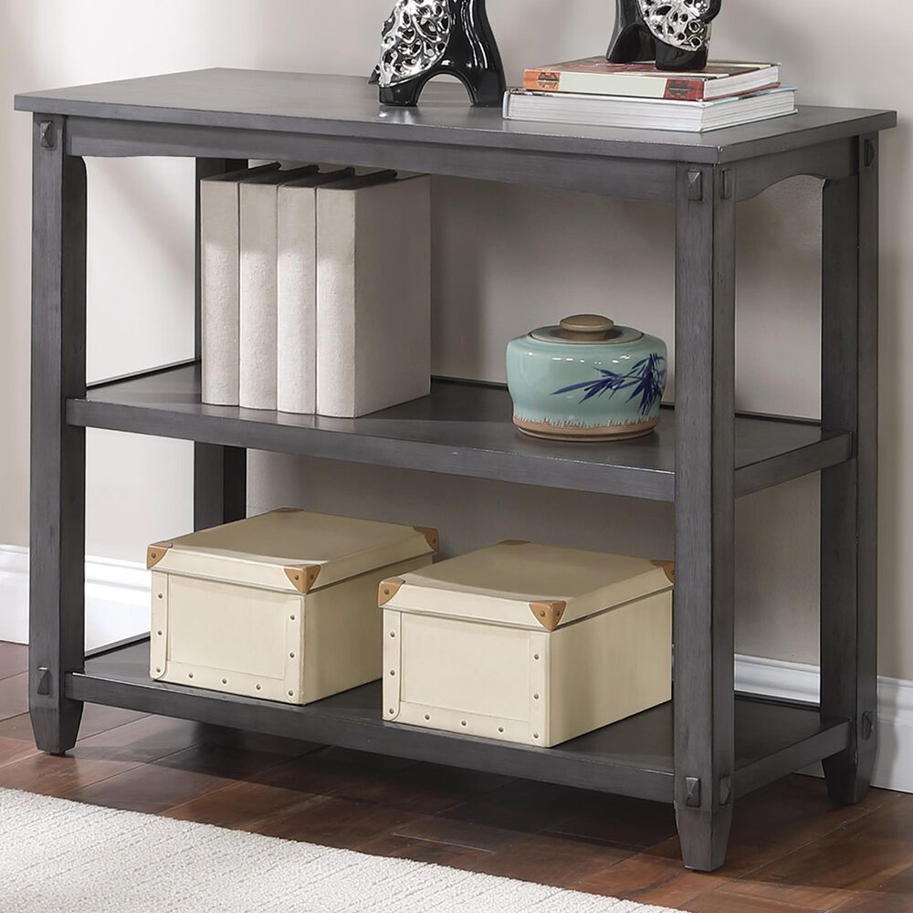 OSP Home Lane Console Table in Slate Grey, , large