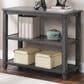 OSP Home Lane Console Table in Slate Grey, , large