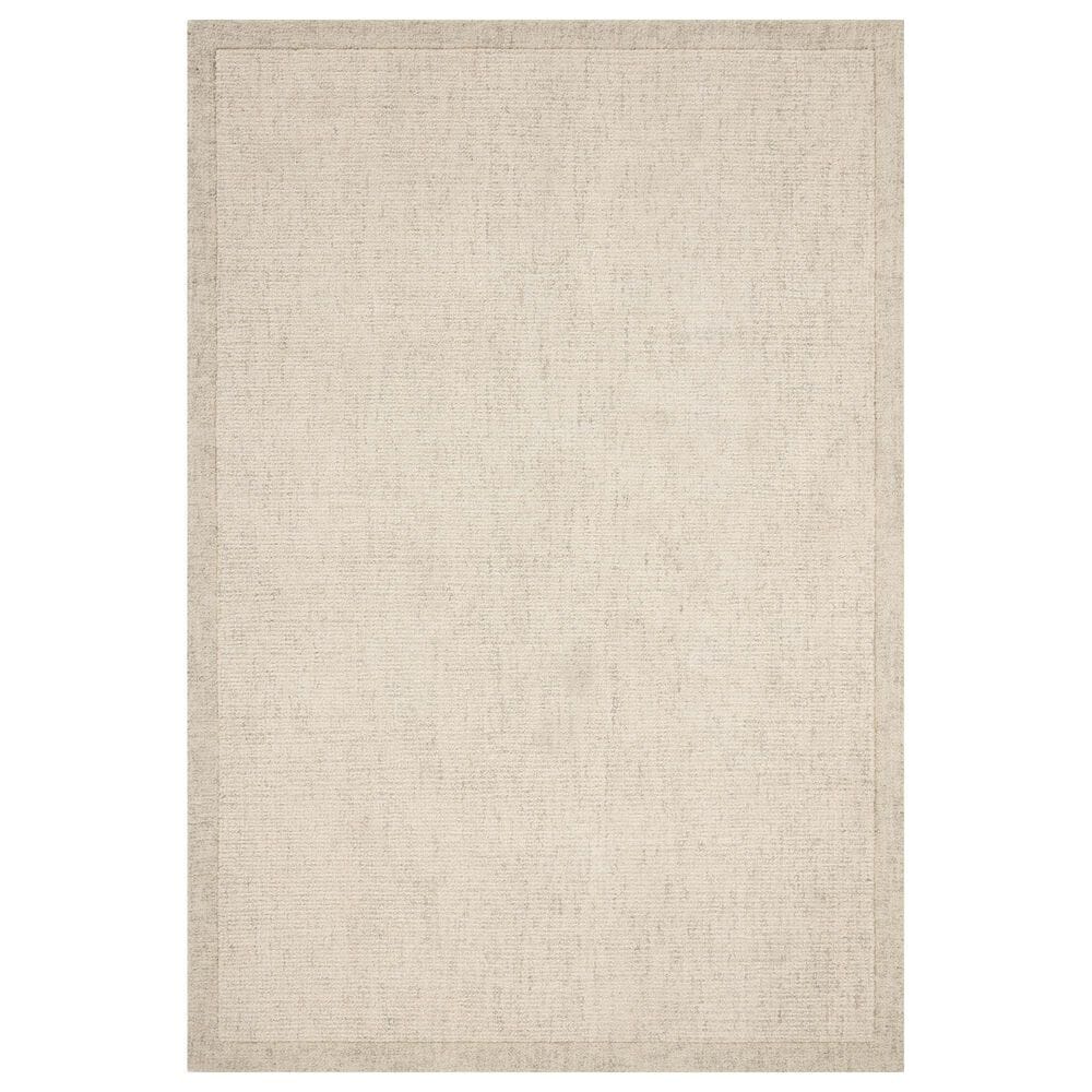 Magnolia Home Henley Ivory and Smoke 7"9" x 9"9" Area Rug, , large