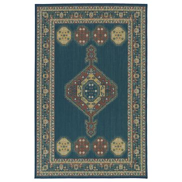 Kaleen Rugs Lee Boulevard TDL04-17 1"9" x 3" Blue Area Rug, , large