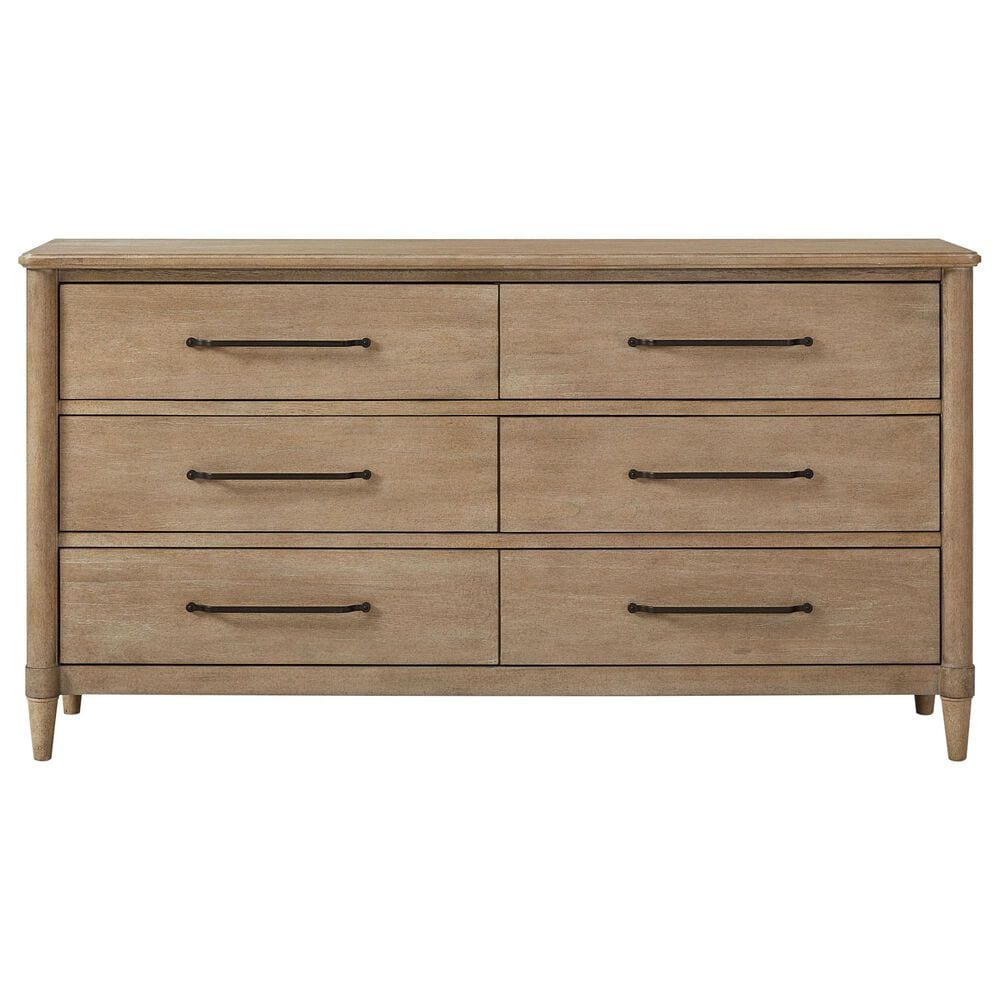 Hearth and Haven 6-Drawer Dresser in Sand, , large