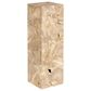 TimberHaus Teak Slice Large Square Pedestal in Bleached Teak, , large