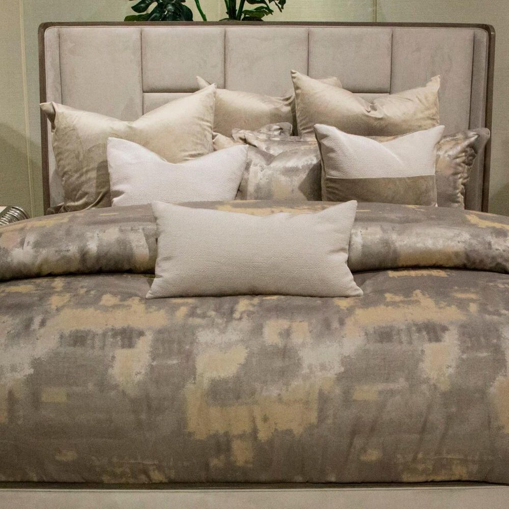 Vista Haus Aubrey 9-Piece Queen Comforter Set in Patina, , large