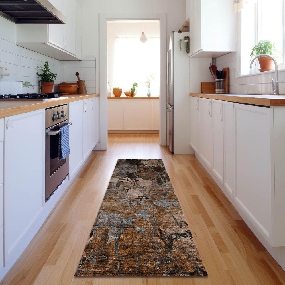 Dalyn Rug Company Trevi 2&#39;3&quot; x 7&#39;6&quot; Paprika Runner, , large
