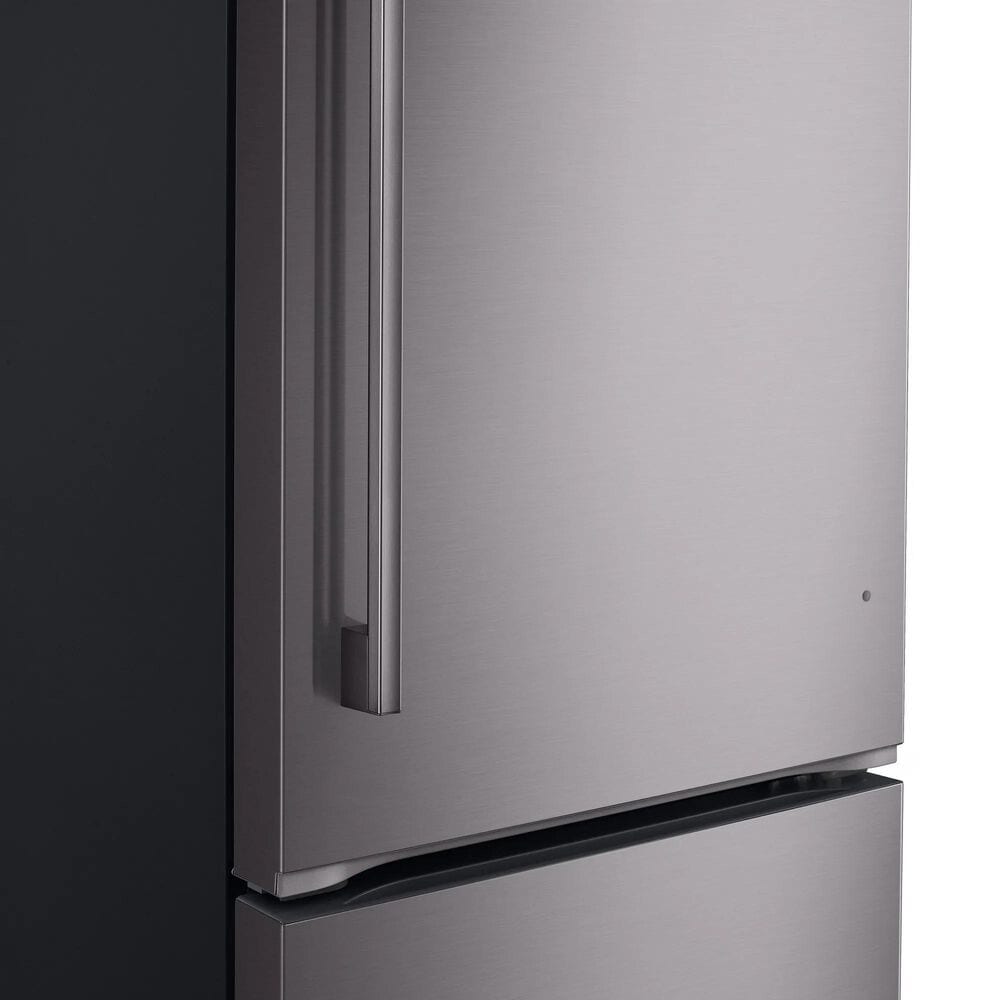 LG 26 Cu. Ft. Bottom Freezer Refrigerator in Black Stainless Steel, , large