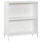 Valor Living Ace 2-Shelf Storage Bookcase in White, , large