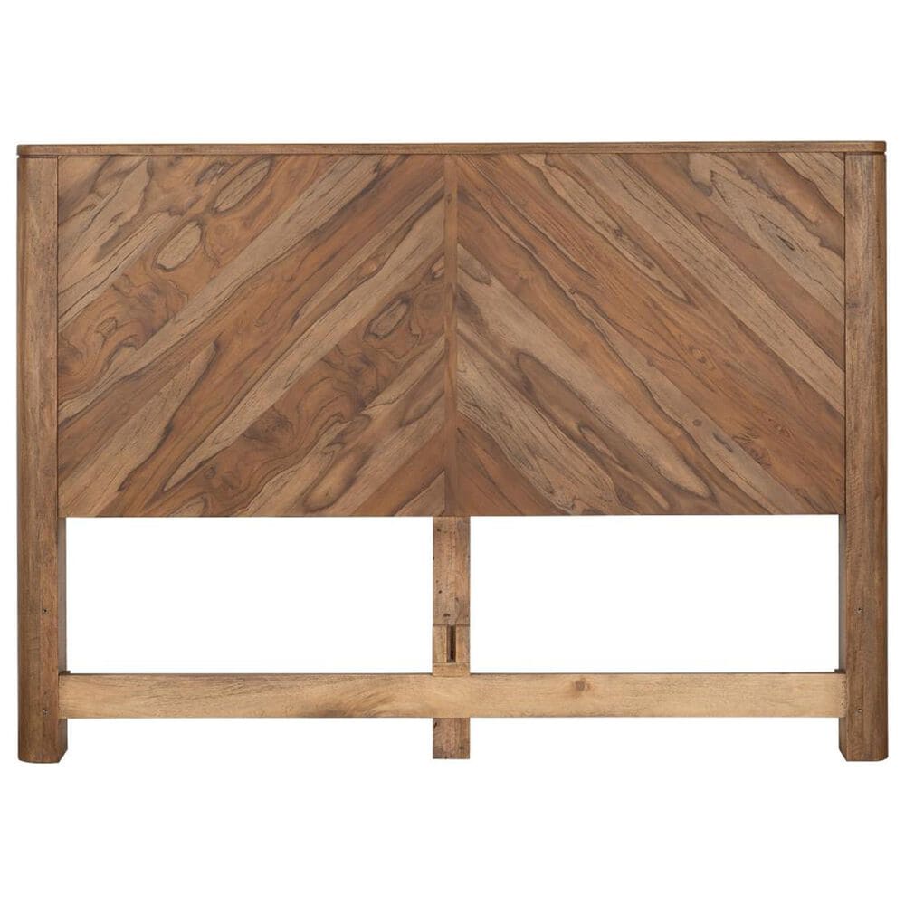 Fallridge Balam 4-Piece Queen Platform Bedroom Set in Natural Teak, , large