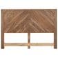 Fallridge Balam 4-Piece Queen Platform Bedroom Set in Natural Teak, , large