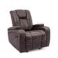 Oxford Furniture Manual Recliner in Brown, , large