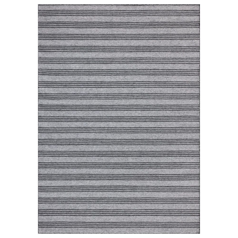 Magnolia Home Charlie Dove and Charcoal 5&#39; x 7&#39;6&quot; Indoor/Outdoor Area Rug, , large