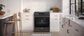 Frigidaire Gallery 30" Front Control Gas Range with Total Convection in Black Stainless Steel, , large