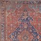 Feizy Rawlins 39HQF 3"11" x 6" Red and Navy Area Rug, , large