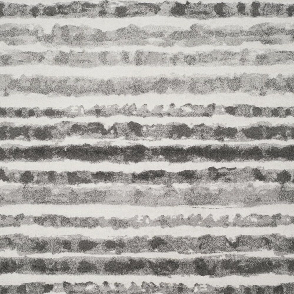 Safavieh Adirondack ADR126N 2&#39;6&quot; x 10&#39; Ivory and Charcoal Runner, , large