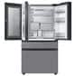 Samsung Bespoke Bespoke 23 Cu. Ft. French Door Refrigerator with Beverage Center - Stainless Steel Panels Included, , large