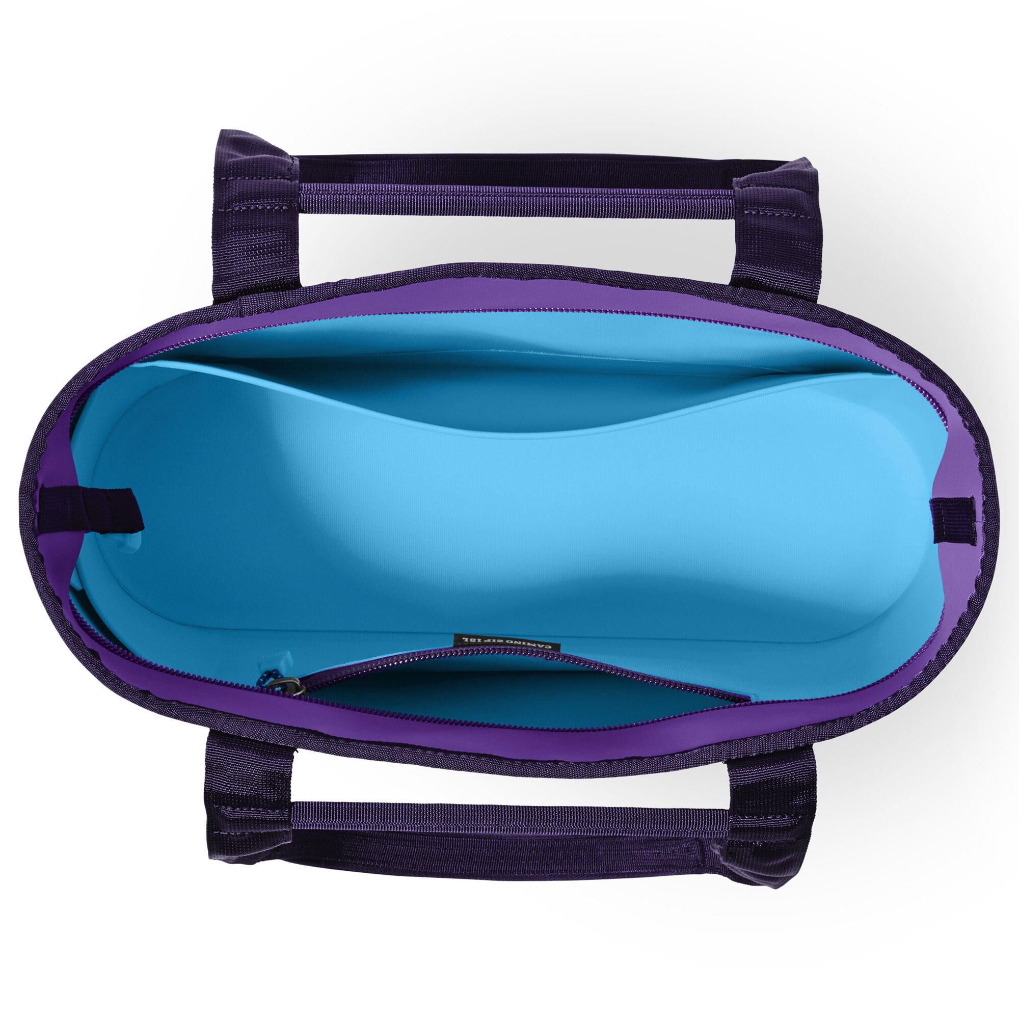 YETI Camino 18L Zip Carryall Tote Bag in Pace Purple and Blue