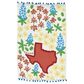 One Hundred 80 Degrees 18" x 28" Texas Bloom Dish Towel in Red, , large