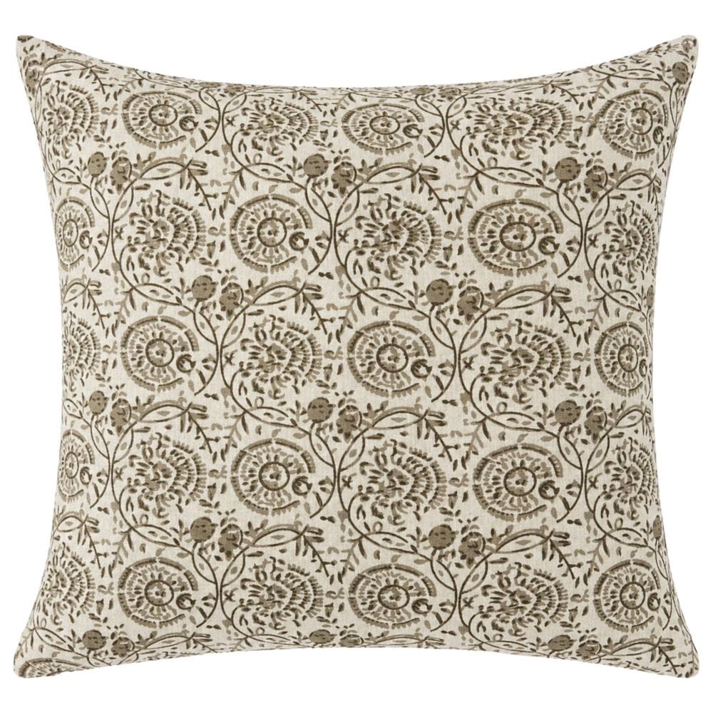 Liam & Lana Sienna 22" x 22" Throw Pillow in Green, , large