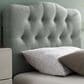 Modway Annabel Upholstered Fabric Queen Headboard in Navy, , large