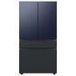 Samsung Bespoke Bespoke 4-Door French Door Refrigerator Middle Panel in Matte Black Steel, , large