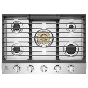 Electrolux 30"" Gas Cooktop with Griddle in Stainless Steel, , large