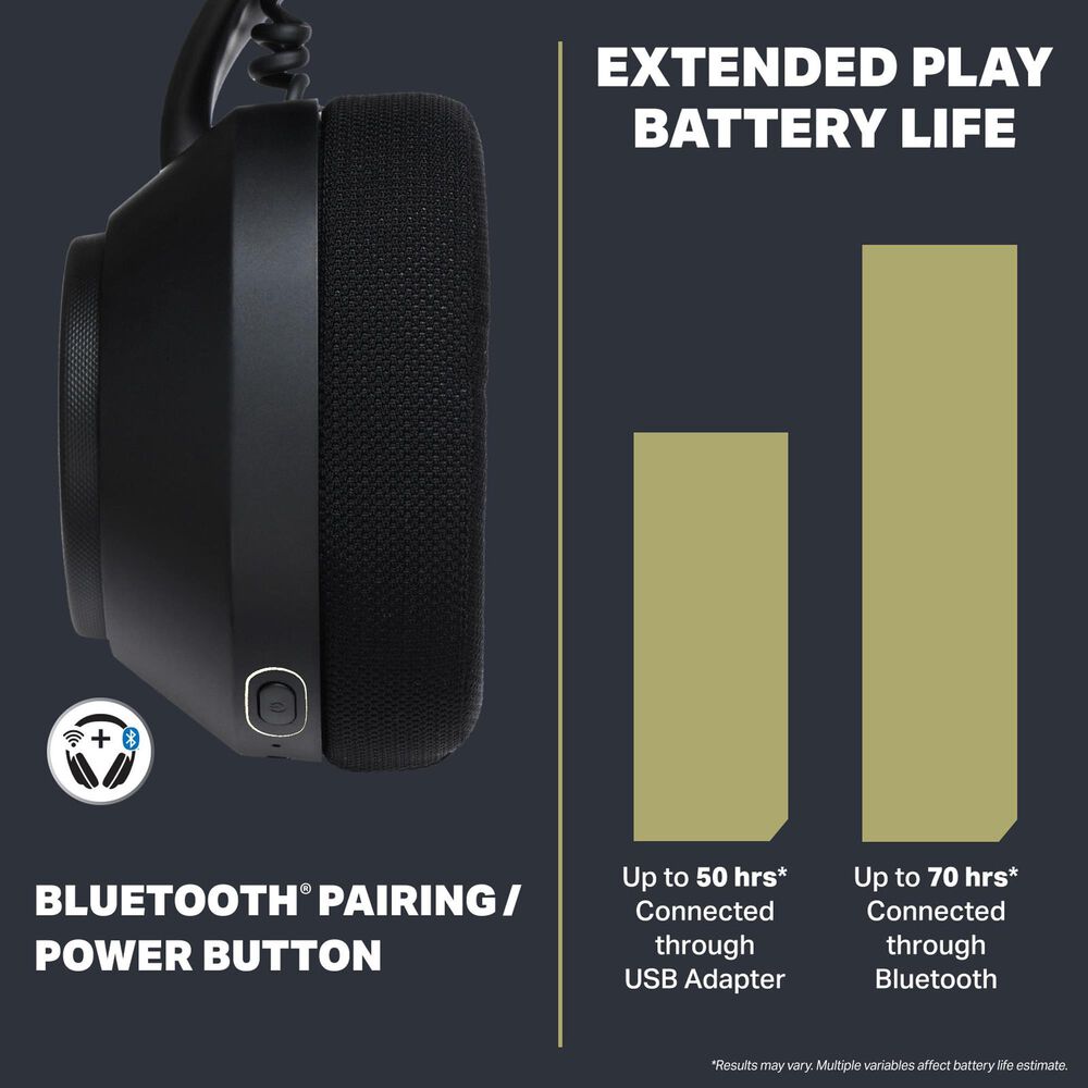 PowerA LucidSound LS500X Wireless Gaming Headset in Black, , large