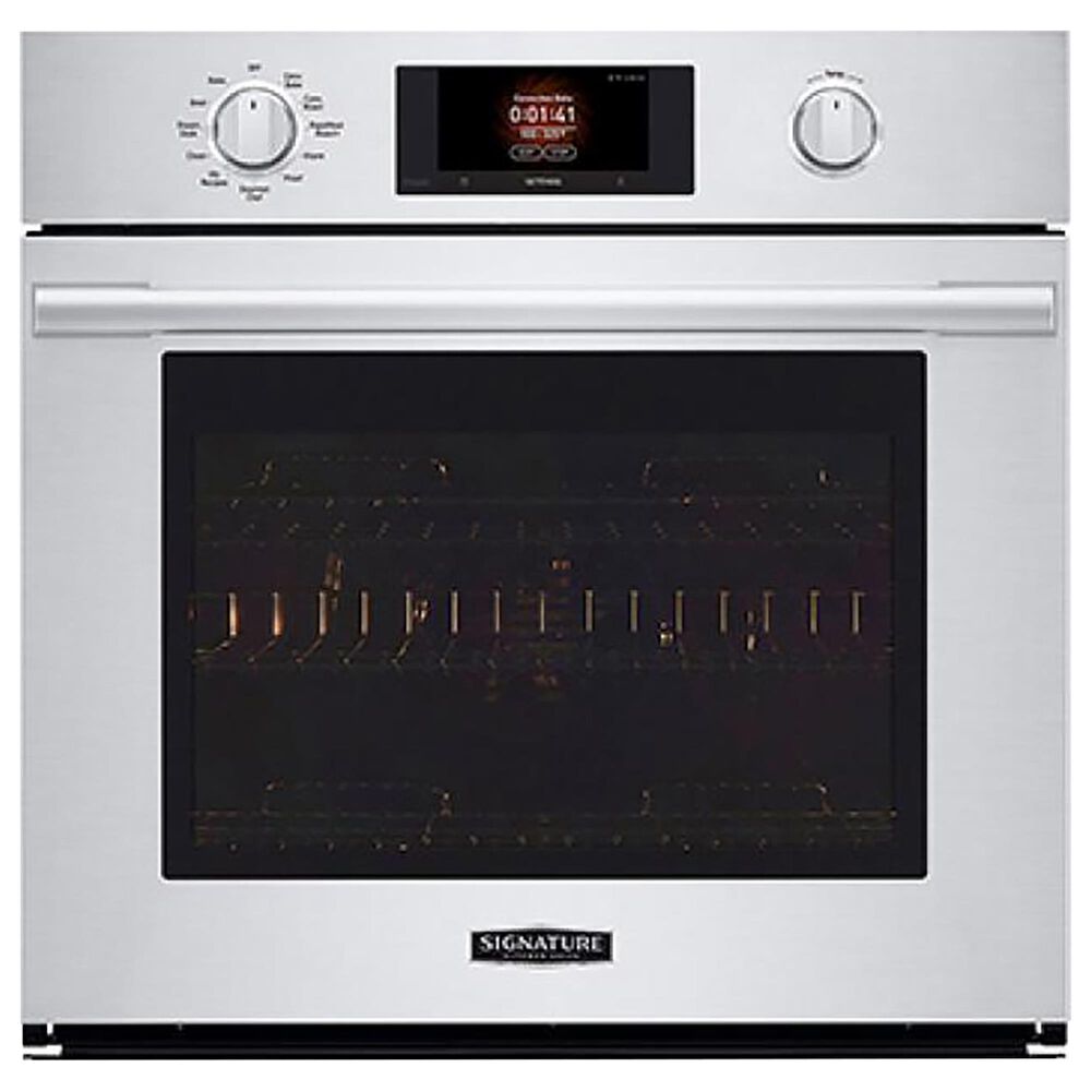 Signature Kitchen Suite 30" Single Wall Oven with Steam-Combination in Stainless Steel, , large