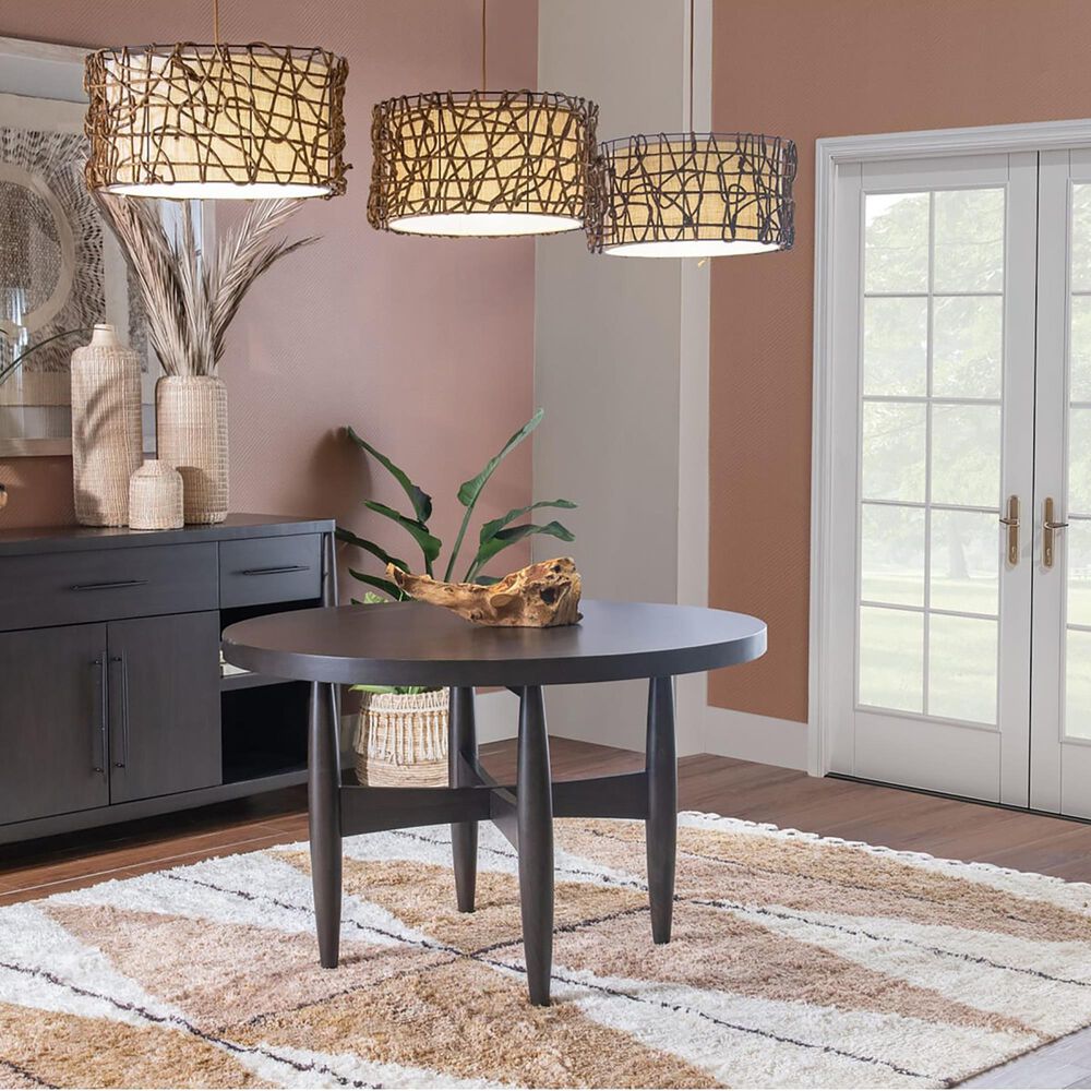 Urban Home Koko 5-Piece Round Dining Set in Minx, , large