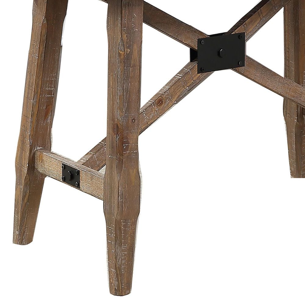 Steve Silver Riverdale 6-Piece Rectangle Dining Set in Driftwood, , large